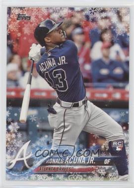 2018 Topps Holiday - WalMart Mega Box [Base] #HMW50 - Ronald Acuna Jr.