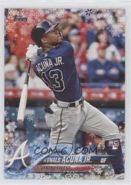 2018 Topps Holiday - WalMart Mega Box [Base] #HMW50 - Ronald Acuna Jr.