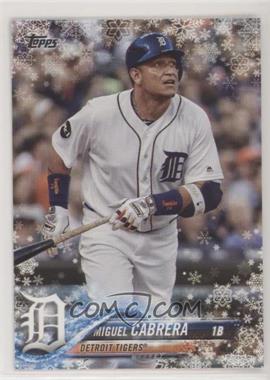 2018 Topps Holiday - WalMart Mega Box [Base] #HMW74 - Miguel Cabrera