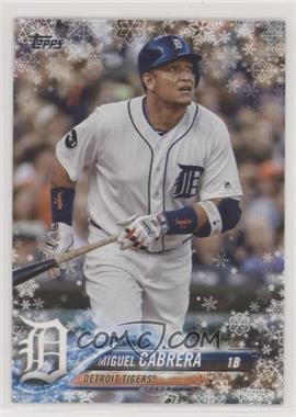 2018 Topps Holiday - WalMart Mega Box [Base] #HMW74 - Miguel Cabrera