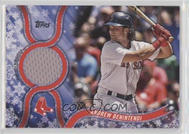 2018 Topps Holiday - WalMart Mega Box Relics #R-ABE - Andrew Benintendi