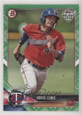 2018 Topps Holiday Bowman - [Base] - Green Holiday Sweater #TH-RL - Royce Lewis /99