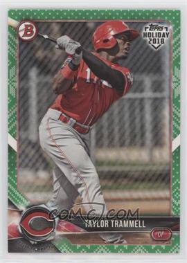 2018 Topps Holiday Bowman - [Base] - Green Holiday Sweater #TH-TT.1 - Taylor Trammell /99