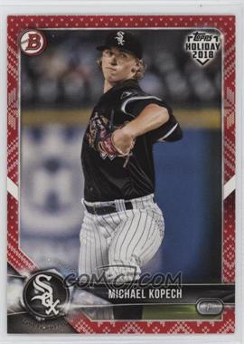 2018 Topps Holiday Bowman - [Base] - Red Holiday Sweater #TH-MKO - Michael Kopech /10