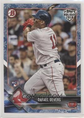 2018 Topps Holiday Bowman - [Base] - White Snow #TH-RD - Rafael Devers /50