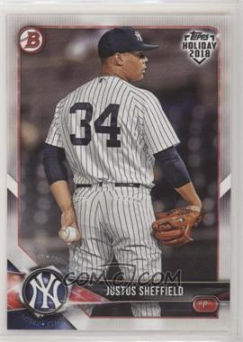 2018 Topps Holiday Bowman - [Base] #TH-JSF - Justus Sheffield