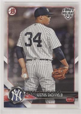 2018 Topps Holiday Bowman - [Base] #TH-JSF - Justus Sheffield