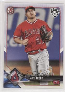 2018 Topps Holiday Bowman - [Base] #TH-MT - Mike Trout