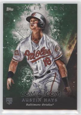 2018 Topps Inception - [Base] - Green #48 - Austin Hays