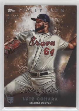 2018 Topps Inception - [Base] - Orange #51 - Luiz Gohara /50