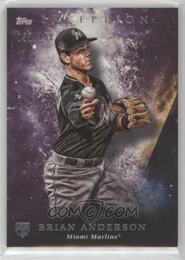 2018 Topps Inception - [Base] - Purple #60 - Brian Anderson /150