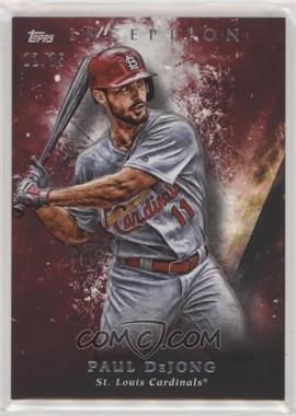 2018 Topps Inception - [Base] - Red #80 - Paul DeJong /75