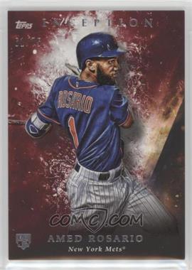 2018 Topps Inception - [Base] - Red #99 - Amed Rosario /75