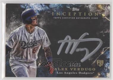 2018 Topps Inception - Inception Silver Signings - Gold #SS-AV - Alex Verdugo /25