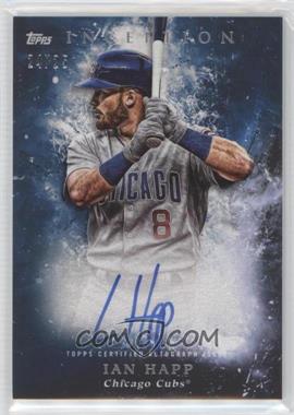 2018 Topps Inception - Rookie and Emerging Stars Autographs - Blue #RES-IH - Ian Happ /25