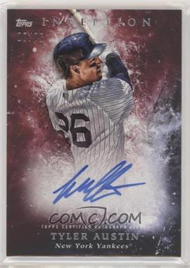 2018 Topps Inception - Rookie and Emerging Stars Autographs - Red #RES-TA - Tyler Austin /75