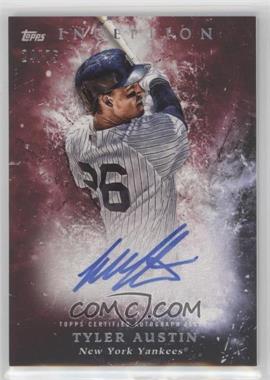 2018 Topps Inception - Rookie and Emerging Stars Autographs - Red #RES-TA - Tyler Austin /75