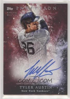 2018 Topps Inception - Rookie and Emerging Stars Autographs - Red #RES-TA - Tyler Austin /75