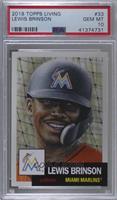 Lewis Brinson [PSA 10 GEM MT] #/5,549