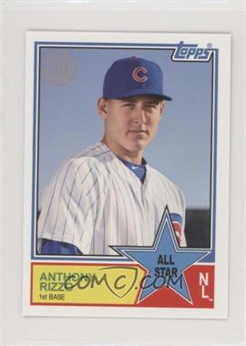 2018 Topps Mini - 1983 Topps Design All-Stars #83AS-34 - Anthony Rizzo