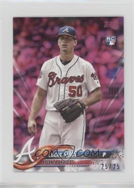 2018 Topps Mini - [Base] - Pink #278 - Lucas Sims /25