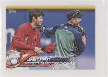 2018 Topps Mini - [Base] #US153 - Japan's Finest (Ohtani & Ichiro) /150