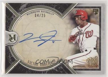 2018 Topps Museum Collection - Archival Autographs - Gold #AA-VR - Victor Robles /25