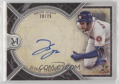 2018 Topps Museum Collection - Archival Autographs #AA-GSP - George Springer /75