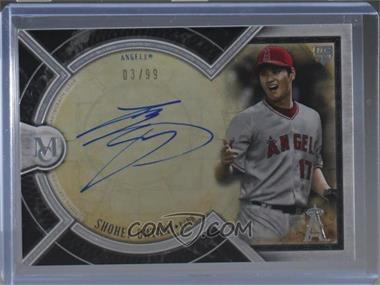 2018 Topps Museum Collection - Archival Autographs #AA-SO - Shohei Ohtani /99