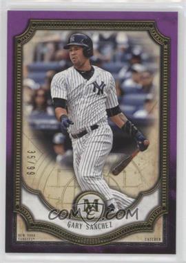 2018 Topps Museum Collection - [Base] - Amethyst #22 - Gary Sanchez /99