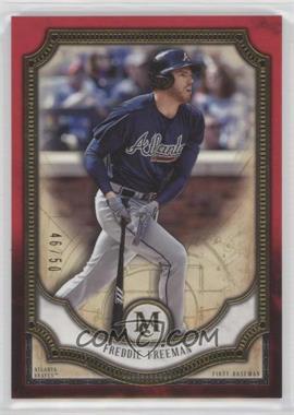 2018 Topps Museum Collection - [Base] - Ruby #86 - Freddie Freeman /50