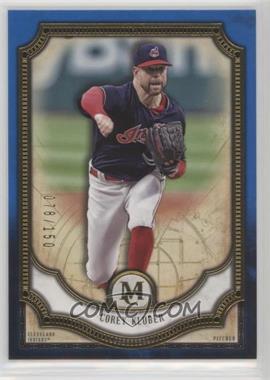 2018 Topps Museum Collection - [Base] - Sapphire #39 - Corey Kluber /150