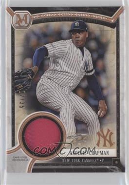 2018 Topps Museum Collection - Meaningful Material Patch Relics - Copper #MMR-AC - Aroldis Chapman /35