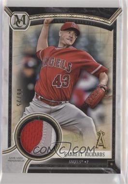 2018 Topps Museum Collection - Meaningful Material Patch Relics - Gold #MMR-GR - Garrett Richards /25