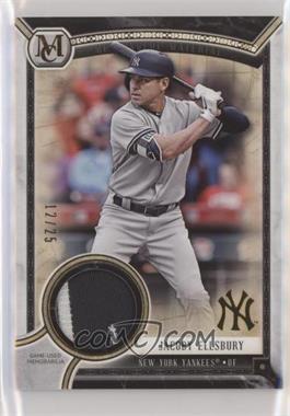 2018 Topps Museum Collection - Meaningful Material Patch Relics - Gold #MMR-JE - Jacoby Ellsbury /25