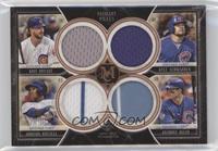 Kris Bryant, Addison Russell, Kyle Schwarber, Anthony Rizzo #/75