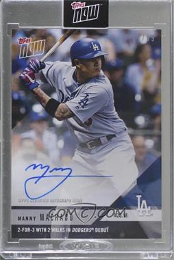 2018 Topps Now - [Base] - Autographs #476A - Manny Machado /99 [Uncirculated]