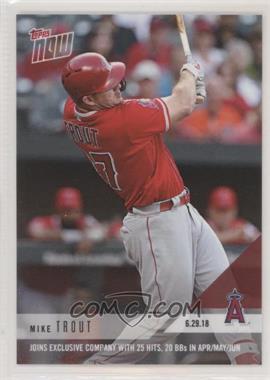 2018 Topps Now - [Base] #383 - Mike Trout /622