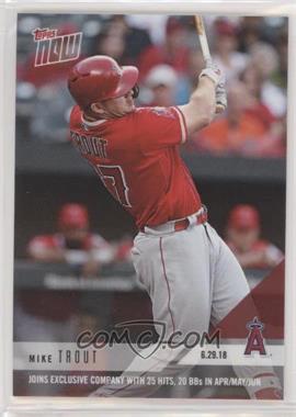 2018 Topps Now - [Base] #383 - Mike Trout /622