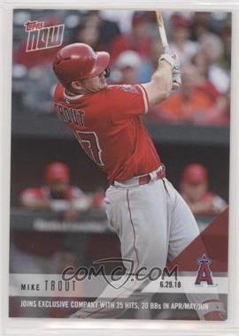 2018 Topps Now - [Base] #383 - Mike Trout /622