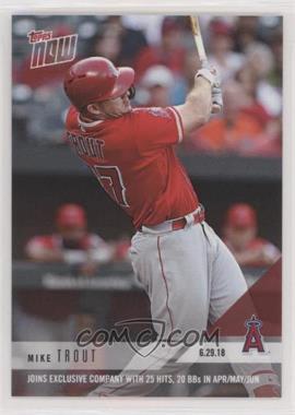 2018 Topps Now - [Base] #383 - Mike Trout /622