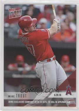 2018 Topps Now - [Base] #383 - Mike Trout /622