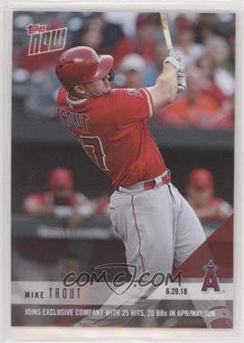 2018 Topps Now - [Base] #383 - Mike Trout /622