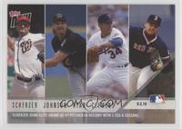 Max Scherzer, Randy Johnson, Nolan Ryan, Roger Clemens #/667