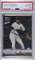 Call-Up - Justus Sheffield [PSA 10 GEM MT] #/1,717