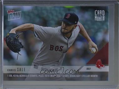 2018 Topps Now - Card of the Month #M-JUL - Chris Sale /1049