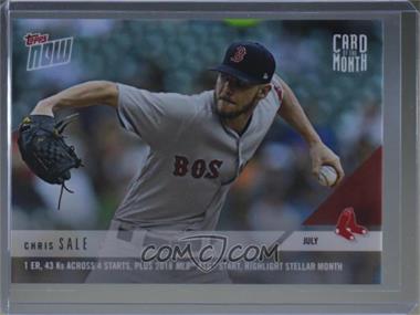 2018 Topps Now - Card of the Month #M-JUL - Chris Sale /1049