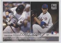 Christian Yelich, Jacob deGrom #/1,002