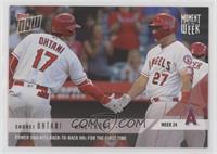 Shohei Ohtani, Mike Trout #/1,768