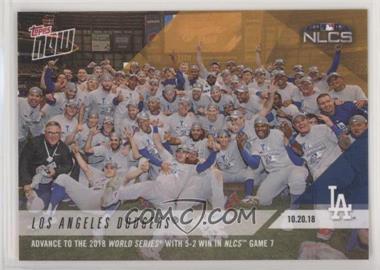 2018 Topps Now - Post Season Bonus #PSB-6 - Los Angeles Dodgers Team